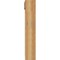 Ekena Millwork Traditional Slat Rough Sawn Bracket w/ Offset Brace, Western Red Cedar, 6"W x 22"D x 34"H BKT0604X22X34TRA06RWR - alternate 2
